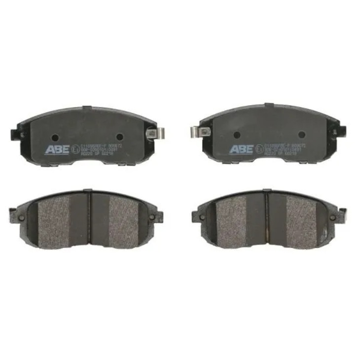 Fékbetét készlet, tárcsafék első tengely C11096Abe-P Fiat Sedici Honda Civic 8 Nissan 10-Trail 1/10-Trail 2/200Sx/Altima