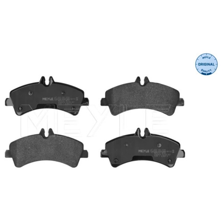 Fékbetét készlet, tárcsafék, hátsó tengely 0252921720 Mercedes-Benz Sprinter 4, 6-T/Sprinter 5-T Vw Crafter 30-50