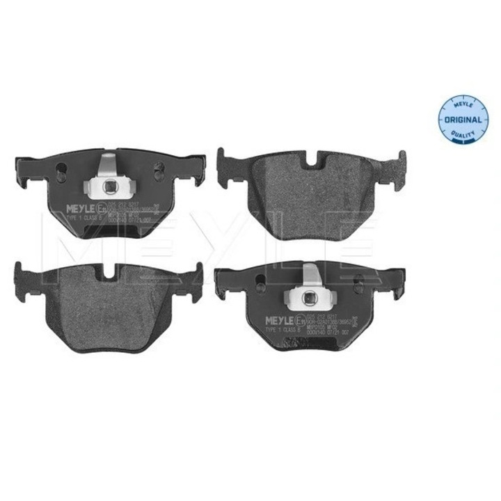 Fékbetét készlet, tárcsafék, hátsó tengely 0252128217 Bmw X5/X6