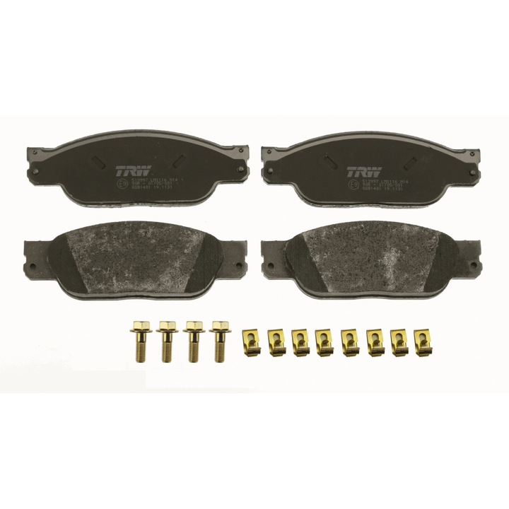 Fékbetét készlet, tárcsafék Gdb1401 Ford Usa Thunderbird Jaguar S-Type 2 Lincoln Ls