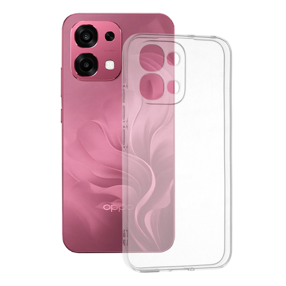 Husa pentru Oppo A6 Pro 4G / A6 Pro 5G - Techsuit Clear Silicone - Transparent