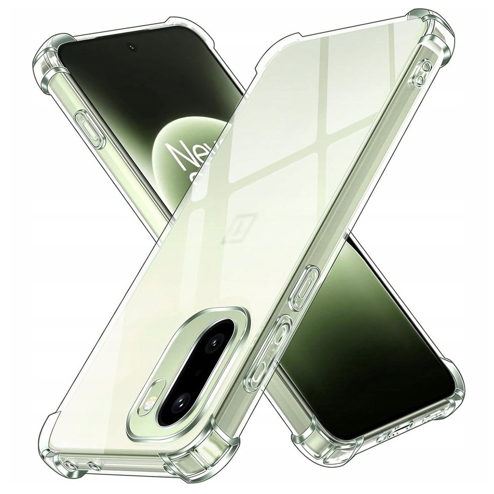 Husa pentru OnePlus 15R, SKYDDAR INNOVATION, Shockproof Clear Silicone, Silicon Slim, set cu sticker, Transparenta