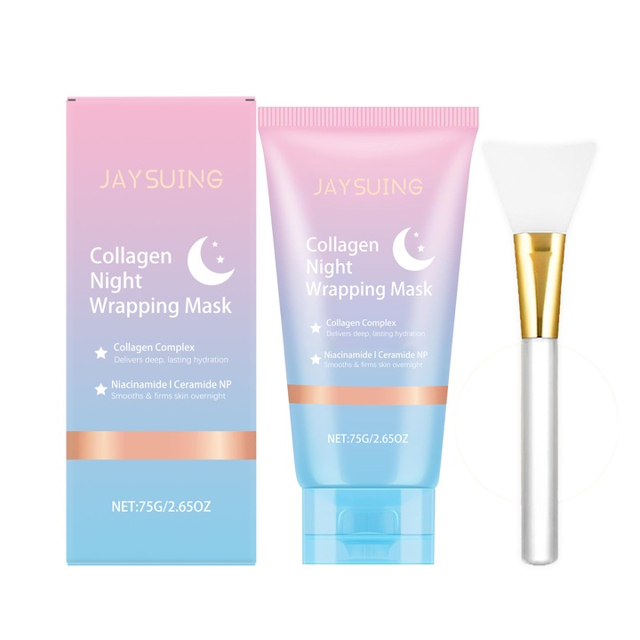 Peel off arcmaszk, kollagén, 75g, hidratáló ápolás, éjszakai javítás