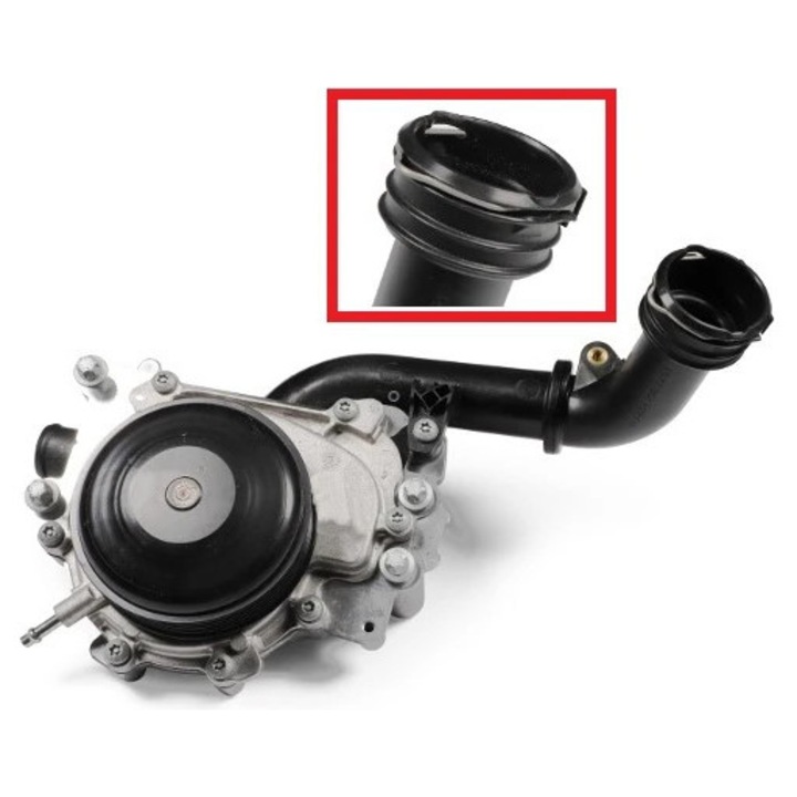 Vízpumpa, motorhűtés P1613A-Th-2 Mercedes-Benz C-osztály/C-osztály T-modell/Cls/Cls Shooting Brake/E-osztály/Gle/M-osztály