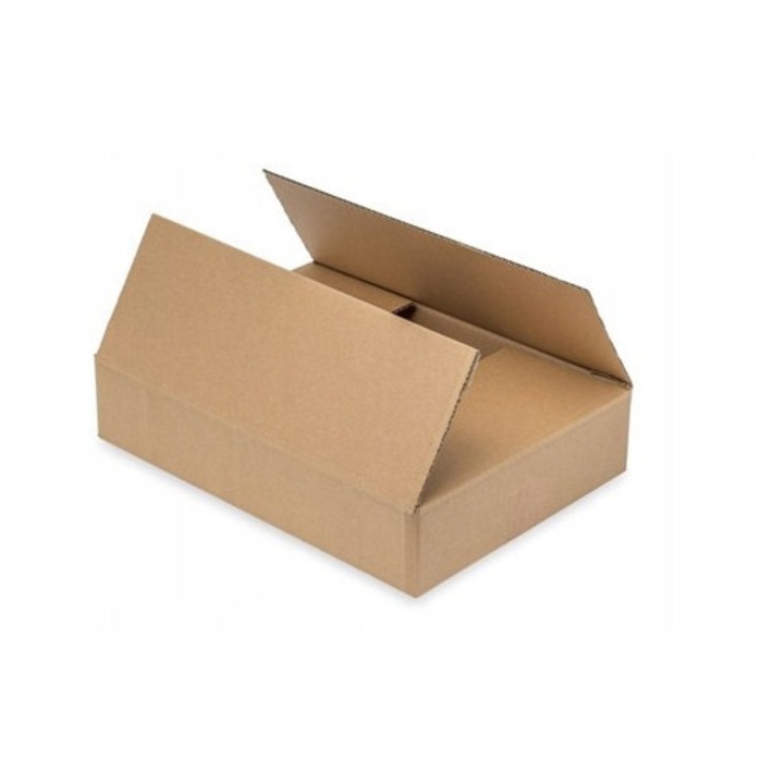 Cutie Din Carton, Neopak, Rezistenta Si Usoara Pentru Transport Si Depozitare, Ideala Pentru E-commerce, Documente Si Produse Mici, Ambalaj Sigur Si Practic, 30x20x7 cm, Maro