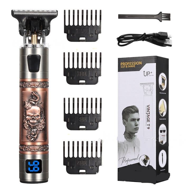 Aparat de tuns fara fir, T-Blade, 2 viteze, 6000-7000 RPM, multicolor