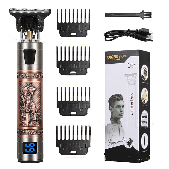 Aparat de tuns fara fir, T-Blade, 2 viteze, 6000-7000 RPM, multicolor