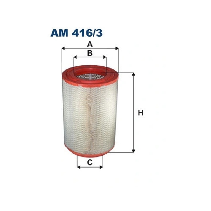 Légszűrő Am416/3 Scania 4 - Series/G 1/P 1/R 1/T