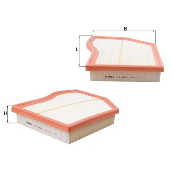 Légszűrő Lx4802 Mercedes-Benz A-osztály/B-osztály/Cla/Cla Shooting Brake/Gla/Glb