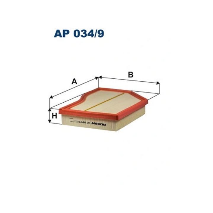 Légszűrő Ap034/9 Mercedes-Benz A-osztály/B-osztály/Cla/Cla Shooting Brake/Gla/Glb