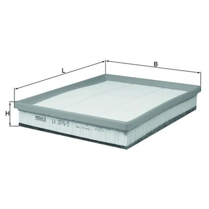 Légszűrő Lx2076/3 Alpina B3/B4 Bmw 1/2/3/3 Gran Turismo/4/4 Gran