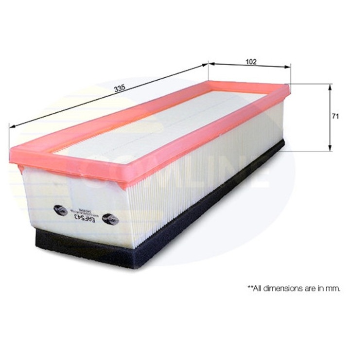 Въздушен филтър Eaf543 Citroën C3 1 Peugeot 1007/207/Partner