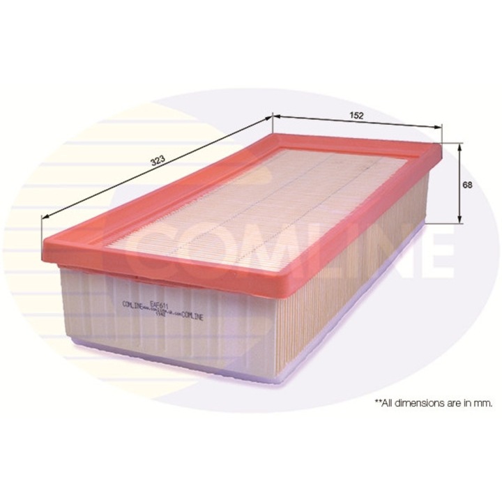 Въздушен филтър Eaf611 Citroën C5 2/C5 3 Peugeot 407/508/508 1/508 Sw 1