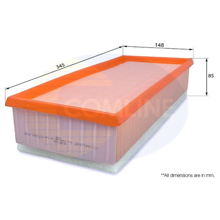 Въздушен филтър Eaf631 Citroën C8/Jumpy 2 Fiat Scudo/Ulysse Lancia Phedra Peugeot 807/Expert/Expert Tepee Toyota Proace