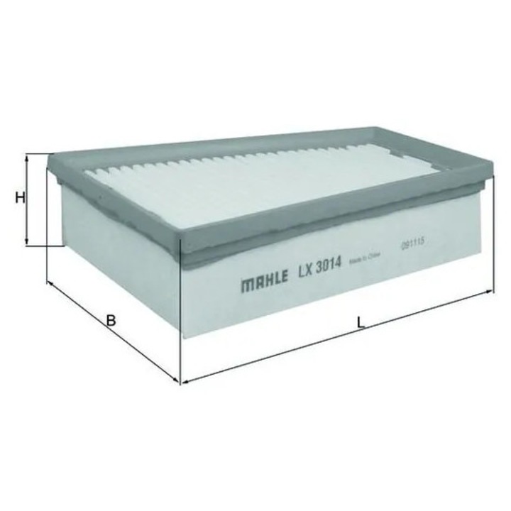 Légszűrő Lx3014 Mercedes-Benz Citan Renault Megane/Megane 3/Scénic 3