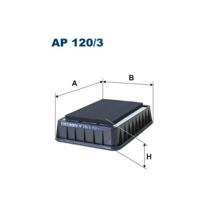Légszűrő Ap120/3 Citroën C-Crosser/C-Crosser Enterprise Mitsubishi Asx/Outlander 2 Peugeot 4007