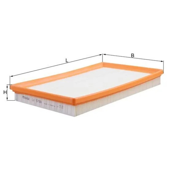 Légszűrő Lx5798 Mercedes-Benz C-osztály/C-osztály All-Terrain/C-osztály T-modell/E-osztály/Glc/Gle