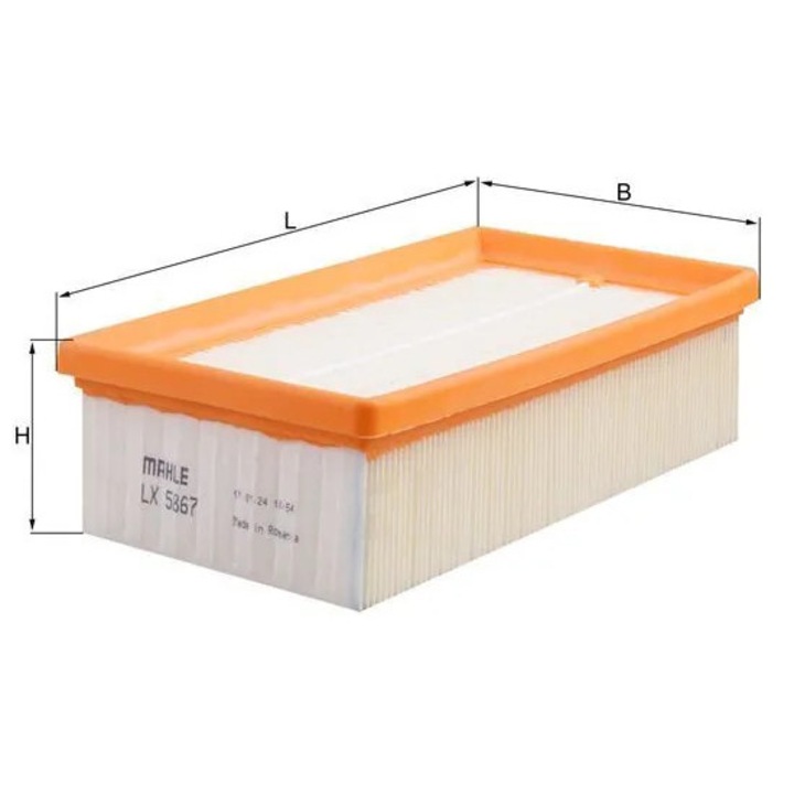 Légszűrő Lx5867 Dacia Duster/Logan Mcv 2/Sandero 2 Renault Arkana 1