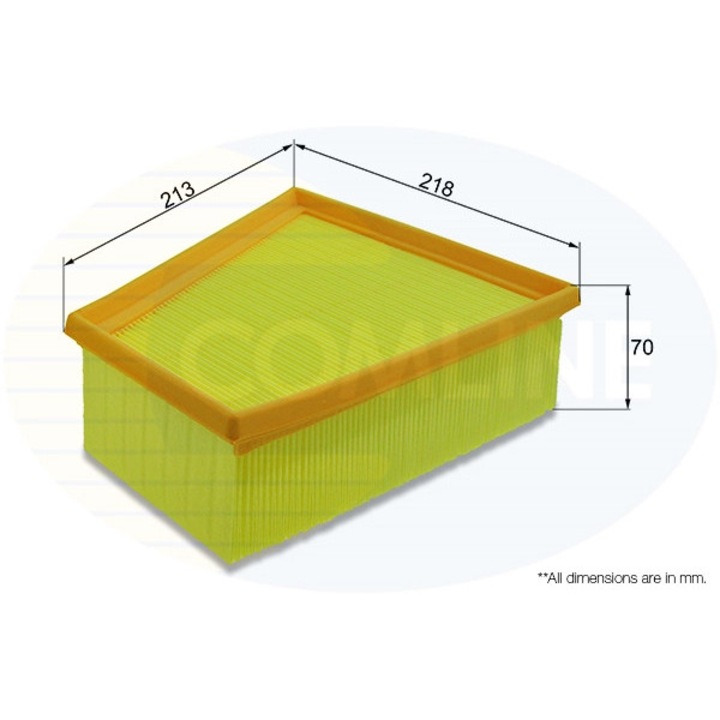 Въздушен филтър Eaf415 Seat Cordoba/Ibiza 3/Ibiza 4 Skoda Fabia 1/Fabia 1 Praktik/Fabia 2/Roomster/Roomster Praktik Vw Fox