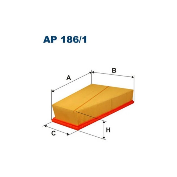 Filtru Aer Ap186/1 Ford Galaxy 2/Galaxy Mk 2/Mondeo 4/S-Max Volvo S80 2/V70 3