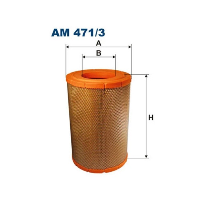 Légszűrő Am471/3 Mack Midlum Renault Trucks D/D Access/Midlum Volvo Fe/Fe 2/Fl 2/Fl 3