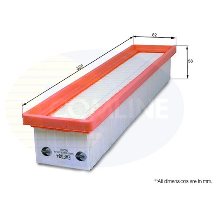 Filtru Aer Eaf584 Dacia Logan/Logan 2/Logan Mcv 2/Sandero/Sandero 2 Nissan Kubistar Renault Clio 2/Clio 3/Clio 4/Kangoo