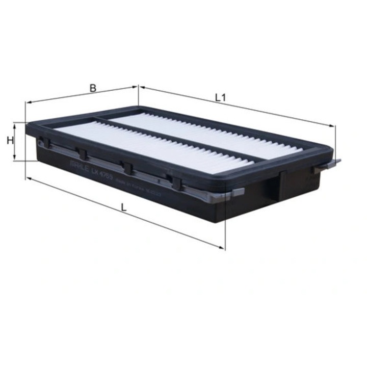 Légszűrő Lx4759 Hyundai Palisade/Santa Fe 4 Kia Sedona 3/Sorento 3