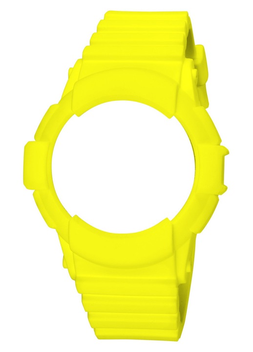 Curea ceas WATXANDCO, unisex, 43mm, galben