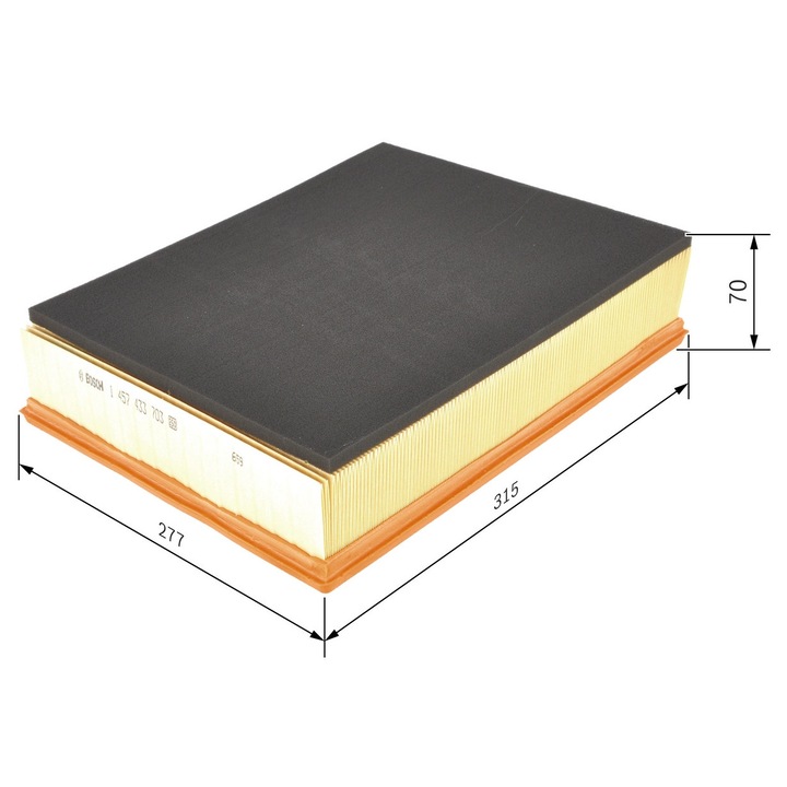 Légszűrő 1457433703 Mercedes-Benz Sprinter 2-T/Sprinter 3-T/Sprinter 4-T/Sprinter 5-T