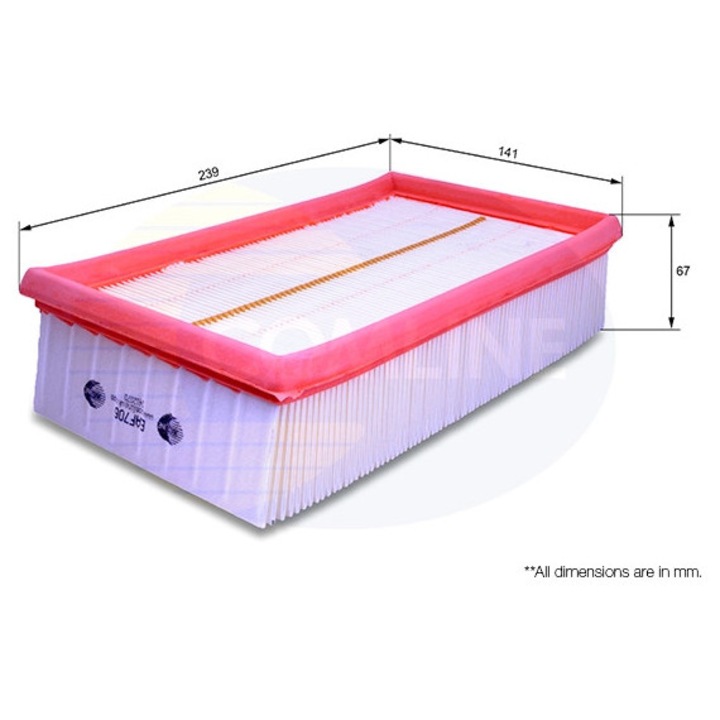 Въздушен филтър Eaf706 Renault Clio 3/Modus / Modus