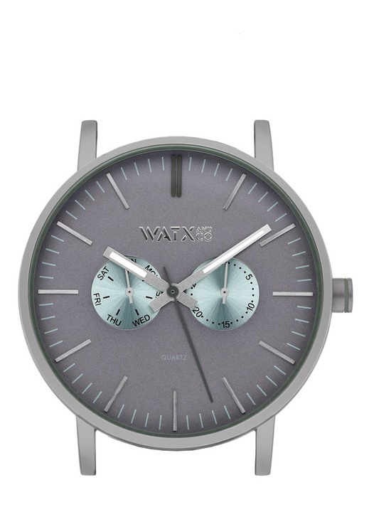 Ceas unisex WATXANDCO WXCA2734, 44mm, culoare neagra