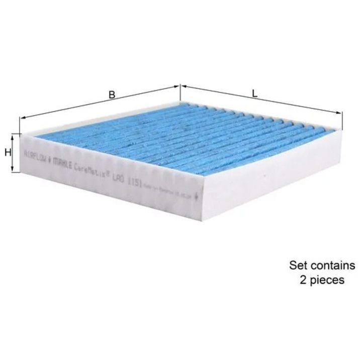 Szűrő, Utastér Levegő Lao1151/S Mercedes-Benz Eqe/Eqs/S-Osztály Mercedes-Benz (Bbdc) Eqe