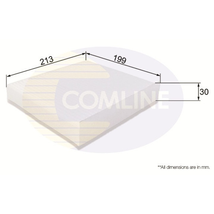 Филтър, Въздух купе Ekf173 Alfa Romeo 159/Brera/Spider Ferrari California