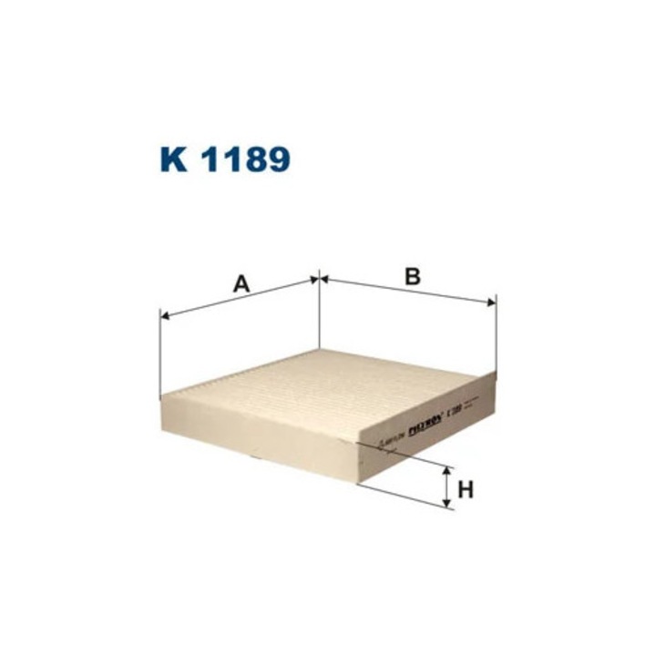 Szűrő, Utastér levegő K1189 Alfa Romeo 159/Brera/Spider Ferrari 812 Gts/812 Superfast/California/F12 Berlinetta/Ff