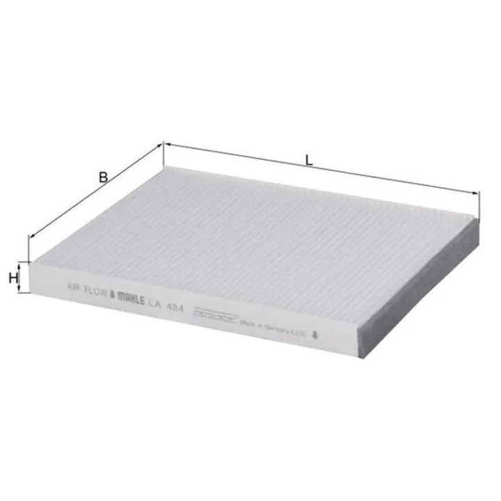 Szűrő, Utastér levegő La484 Hyundai Accent 2