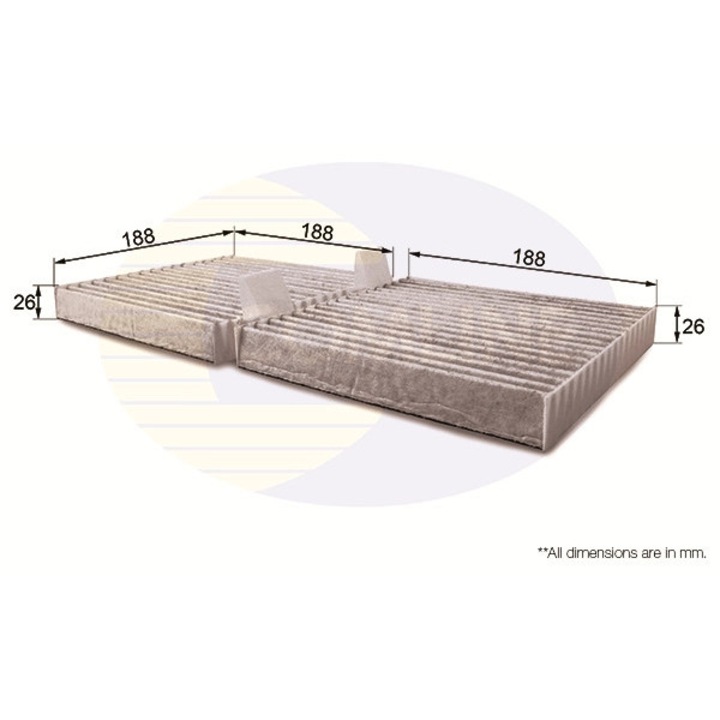 Филтър, Въздух купе Ekf319A Alpina Xd3 Bmw X3/X4