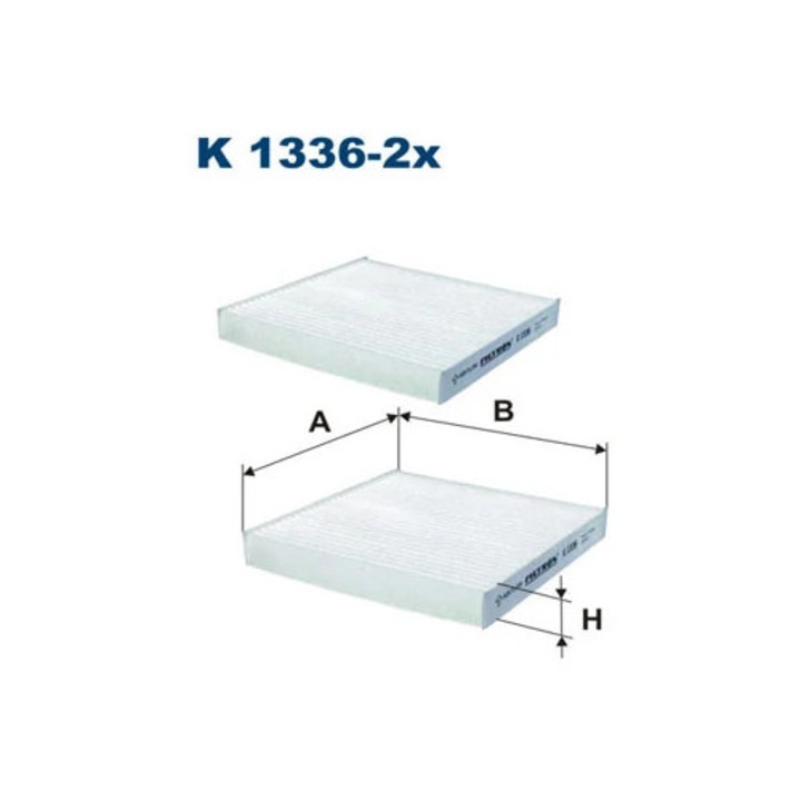 Szűrő, Utastér Levegő K1336-2X Alpina Xd3 Bmw X3/X4