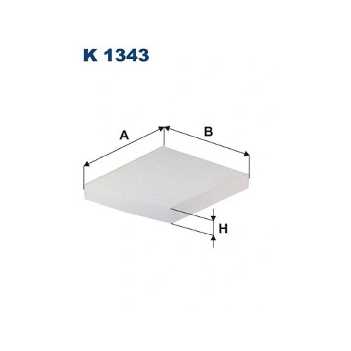 Szűrő, Utastér levegő K1343A Buick La Crosse Cadillac Ats/Ct6/Xt4/Xt5/Xts Chevrolet Bolt/Camaro/Corvette/Malibu
