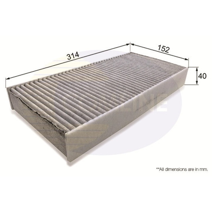 Szűrő, Utastér levegő EKF109A Citroën C5 2/C6 Peugeot 407