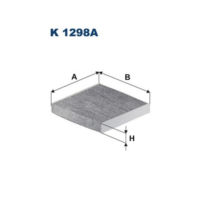 Филтър, Въздух купе K1298A Honda City 5/City 6/Civic 10/Civic 11/Cr-5 5/Cr-5 6/Cr-Z/Hr-5/Insight/Jazz 3/Jazz 4/Zr-5/E