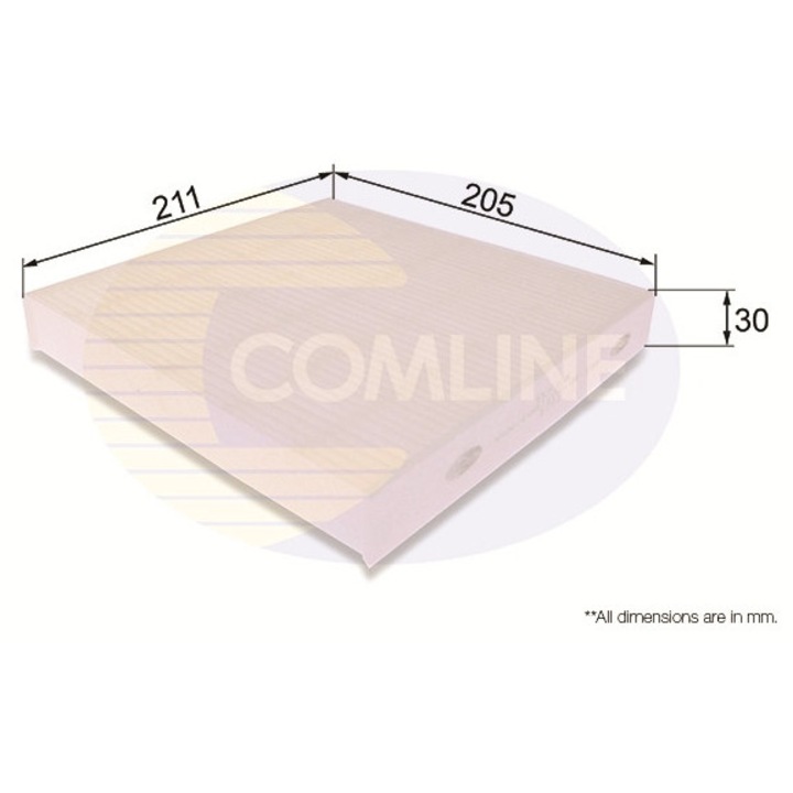 Филтър, Въздух купе Ekf306 Honda City 5/Civic 10/Civic 11/Cr-5 5/Cr-Z/Hr-5/Insight/Jazz 3/Jazz 4/Jazz 5/Jazz Shuttle/E