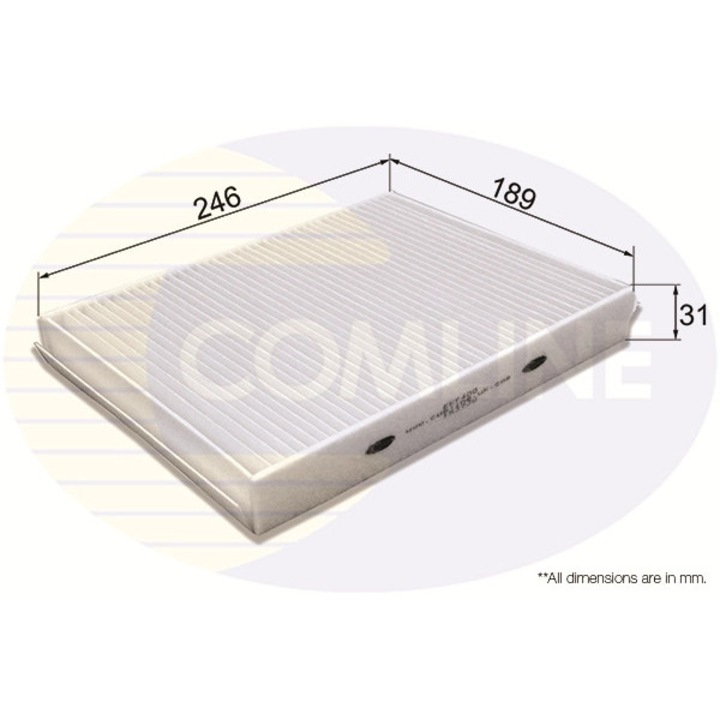 Филтър, Въздух купе Ekf400 Mercedes-Benz C-класа/C-класа T-модел/Cls/E-класа/E-класа All-Terrain/E-класа T-модел/Eqs