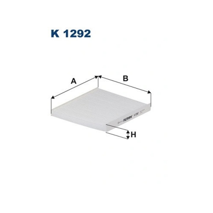 Filtru, Levegő Kabin K1292 Alfa Romeo Giulietta