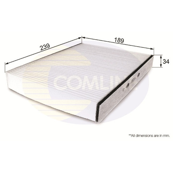 Филтър, Въздух купе Ekf121 Ford Fiesta/Fiesta 5/Fusion