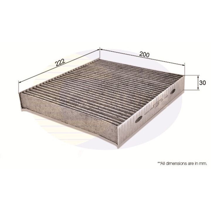 Филтър, Въздух купе Ekf206A Lexus Gs/Is 3/Rc Nissan 10-Trail 1/Almera/Almera 2/Almera Tino/Murano 1/Primera