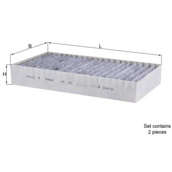 Szűrő, Utastér Levegő Lak295/S Mercedes-Benz G-osztály/Gl-osztály/M-osztály/R-osztály