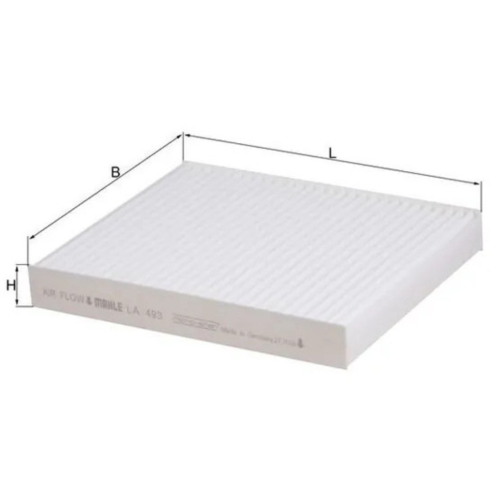 Szűrő, Utastér levegő La493 Infiniti Fx/G/M/M35/M45 Nissan Gt-R/Patrol 6