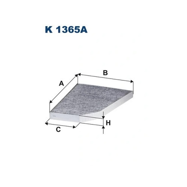 Szűrő, Utastér levegő K1365A Tesla Model 10
