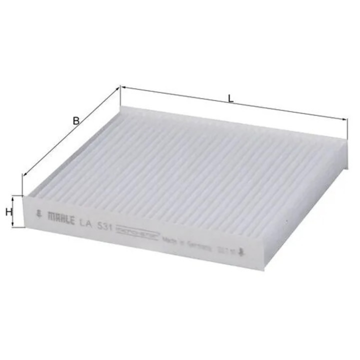 Szűrő, Utastér Levegő La531 Kia Soul 1