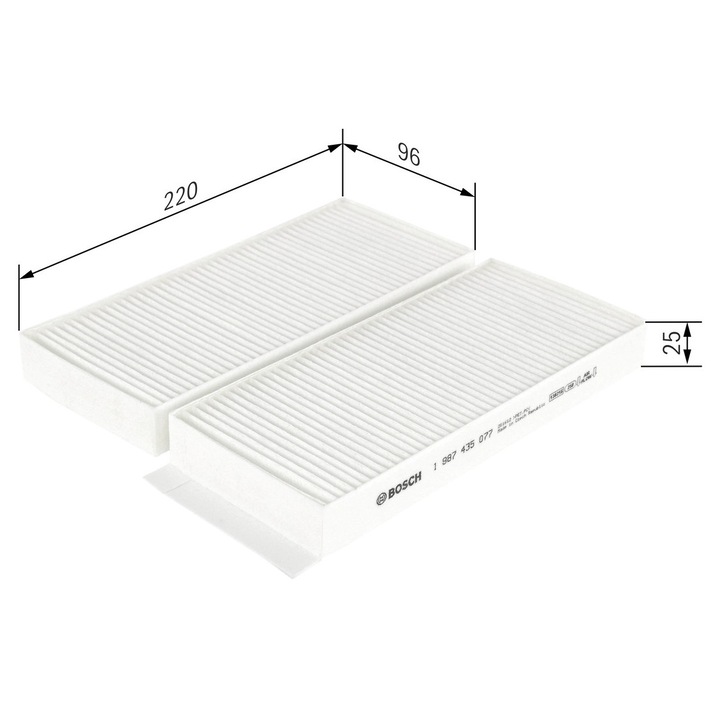 Szűrő, Utastér Levegő 1987435077 Ssangyong Actyon 1/Actyon 2/Actyon Sports 1/Actyon Sports 2/Kyron